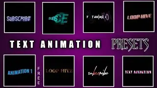 Top 5+ 🔥Alight Motion Text Animation Presets |AlightMotion Preset Download Free 5+ text presets|