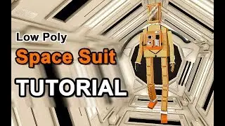 Space Suit | Low Poly Character Modeling | Cinema 4D Tutorial