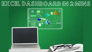 How to Make Basic Excel Dashboard in 2 Minutes | Quick and Easy Excel Dashboard