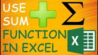 How to use SUM function for addition of numbers in Excel | Step by Step