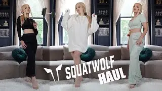 Hot Gym Workout Try-On Haul FT SquatWolf I Holly Wolf Hauls