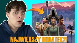 TEN ZWIASTUN MNIE ROZ%#$^☠️ - SIMS 4 ŻYCIE i ŚMIERĆ DODATEK - REAKCJA