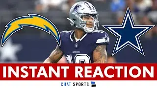 Daron Bland Injury News + INSTANT REACTION: Cowboys Lose vs. Chargers After 5 Trey Lance INTs