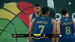 Argentina 86 - 70 Gran Bretaña | Amistoso Internacional