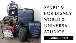 Family Packing for Walt Disney World/Universal