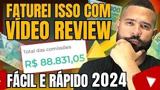 Como GANHAR DINHEIRO com VÍDEO REVIEW Como AFILIADO em 2024