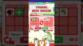 Latest Offers For NEON DRAGON in Adopt me 2024 #adoptme #shortsvideo #shorts