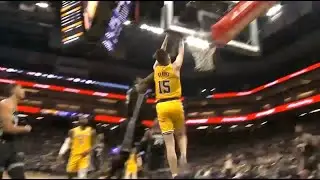 The Rookie Austin Reaves Dunks On The Kings Like A Beast!