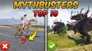 Top 10 MythBusters (PUBG Mobile & BGMI) T-Rex, Dino-Ground, Tips and Tricks Update 2.6 Myths #23