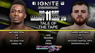 Matthew Totay vs Aaron Skipitaris No Mercy