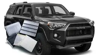 How to change cabin air filter for Toyota 4runner 2017 and earlier
