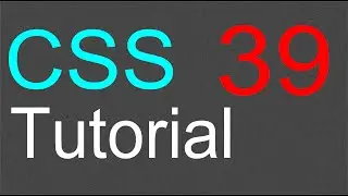 CSS Tutorial for Beginners - 39 - Text and images