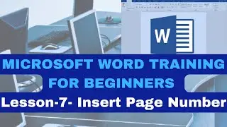 MICROSOFT WORD TRAINING FOR BEGINNERS | LESSON 7