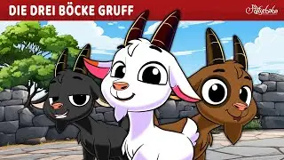 Die drei Böcke Gruff 🤎🐐 | Märchen für Kinder | Gute Nacht Geschichte