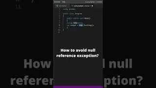 How to handle null reference exception in c# | object reference not set to an instance of an object