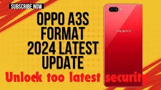 OPPO A3s CPH1853 format erase frp Unlock tool latest Update 2024