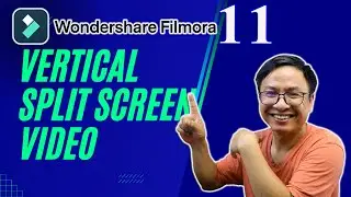 How to create VERTICAL SPLIT SCREEN Video in Filmora 11