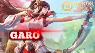 Garo bisa memanah jarak jauh skill 1 nya, Wak keren banget || HONOR OFF KING GAMEPLAY GARO