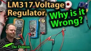 🔴 #457 LM317 Voltage Regulator - Output Voltage Oddity Investigation