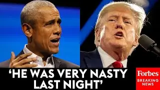 BREAKING NEWS: Donald Trump Responds To Barack Obama's Speech At The DNC In Chicago