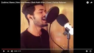 Zaalima cover song |Zero song | slow version | Shah Rukh Khan | Cover | Farhan Rahman | don 3