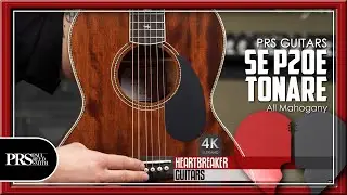 PRS SE Tonare Parlor P20E Vintage all Mahogany | 4K