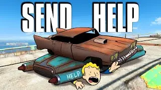 Fallout 4, But EVERYTHING is a Car