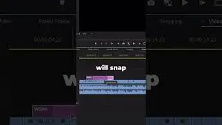 Premiere Pro Tutorial: Clip Snapping