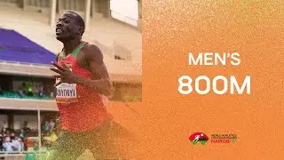 Mens 800m Final | World Athletics U20 Championships