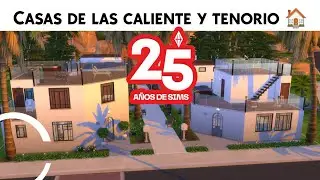 25 AñosDeSims Casas de las hermanas Caliente y Juan Tenorio sims 2 to sims 4