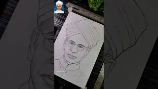 Teacher Day Sarvepalli Radhakrishnan Drawing Outline ✍️❤️‍🩹, #shorts #happyteachersday #drawing