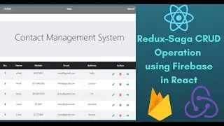 Implement CRUD Feature with Firebase and Redux-Saga in React JS | React Redux-Saga with Firebase