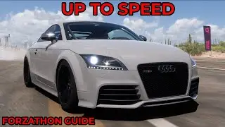 Forza Horizon 5 - Forzathon Guide - Up To Speed - 2010 Audi TT RS - Ultimate Burnout Skill Guide