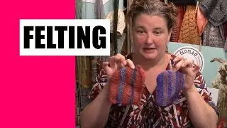 Felt Your Knitting or Crochet