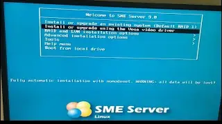 SME Server / Cent Os Installation Procedure