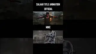 Salaar Title Animation | Element 3D | After Effects | AK Motions