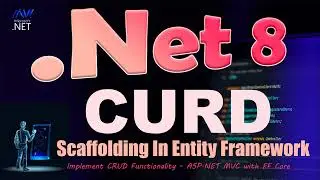 DOTNET8 MVC CRUD Operation Using Entity Framework | Full CRUD Operations Using ASP .NET 8  in Hindi