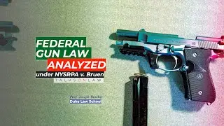 The New Gun Law Analyzed under Bruen