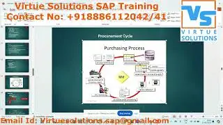 SAP S4HANA MM Training || Virtue Solutions ||Sourcing and Procurement|| SAP MM Demo ||S4HANA MM Demo