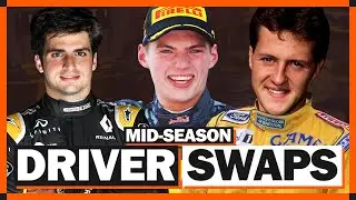 7 Craziest Mid-Season F1 Driver Swaps