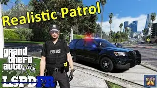 Realistic Ford Explorer Police Interceptor Patrol | GTA 5 LSPDFR Episode 394