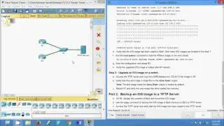 10.3.3.5 Packet Tracer - Using a TFTP Server to Upgrade a Cisco IOS Image