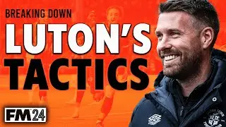 ROB EDWARDS LUTON TOWN TACTICS IN FM24