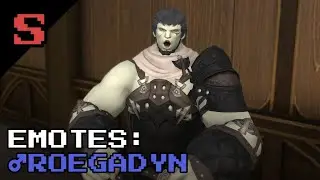 (FFXIV) Emotes: Male Roegadyn