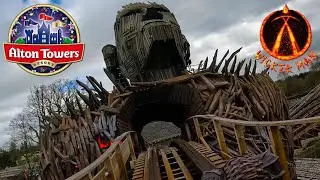 Wicker Man On-Ride POV 4K | Alton Towers Resort 2023