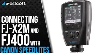 How to Connect the FJ-X2m Trigger and FJ400 Strobe to Canon Speedlites