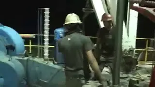 Horrible Drilling Rig Stabbing.. WOW..