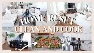 PREP FOR THE WEEK | DEEP CLEANING AND MEAL PREP WITH ME // LoveLexyNicole