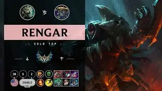 Rengar Top vs Nasus - NA Challenger Patch 14.10