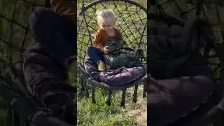Дикий кот превратился в милого и пушистого❤️